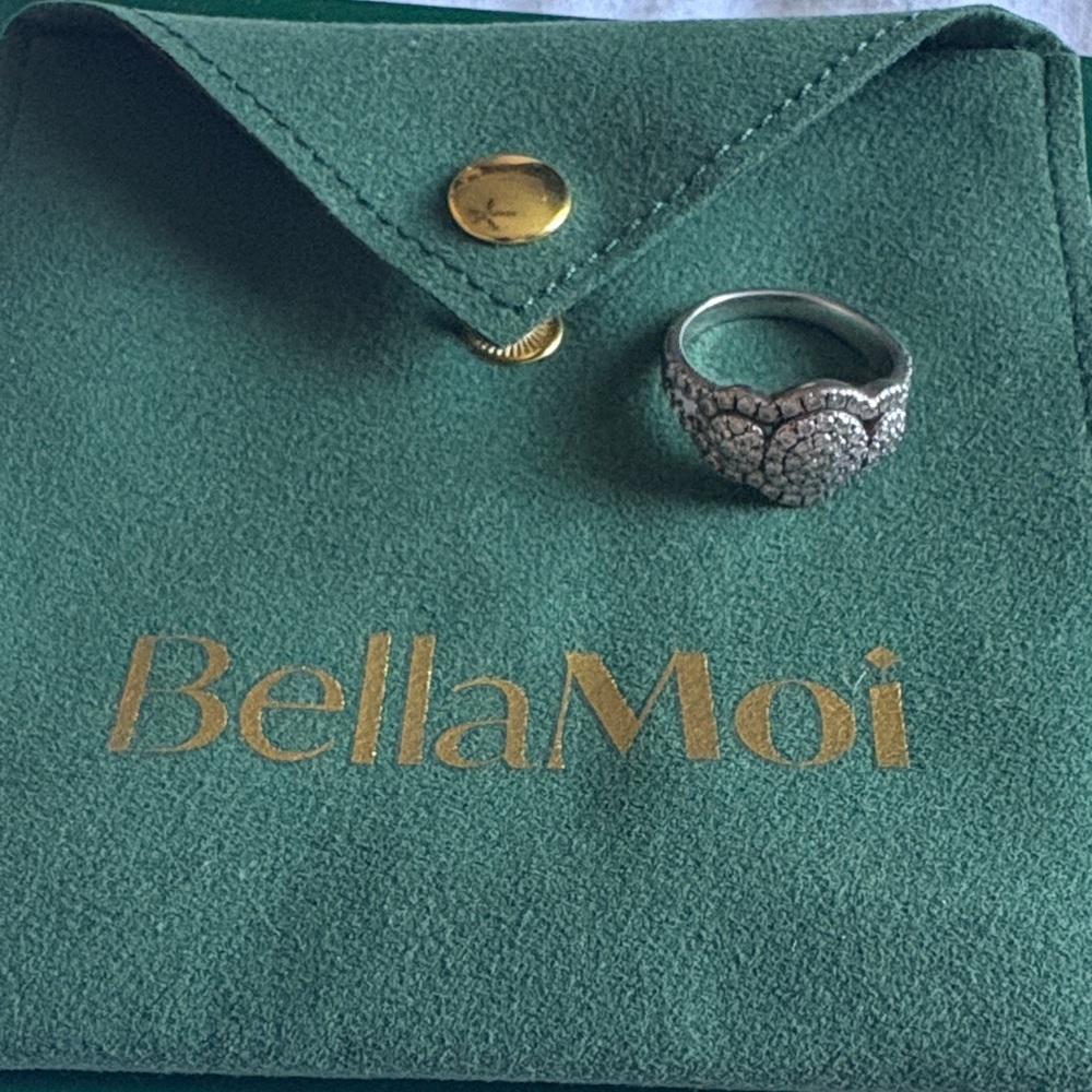 BellaMoi Moissanite Engagement Ring